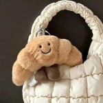Kawaii Bread Plush ripatsm&auml;nguasi Loomingulised sarvesaiad rullleivad Palus nuku v&otilde;tmehoidja kaunistus seljakoti ripats kingitus