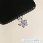 Liblika Telefoni Tolmukork Ripats Mobiilne Ripats Dekoratsioon Telefoni Tarvikutele Type-C/Micro Usb Pordi Tolmukork