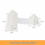 Adjustable Baby Side Sleeping Pillow: Anti-Fall, Anti-Spit-Up, Soothing and Shaping As shown
