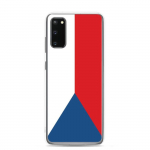 Coque T&eacute;l&eacute;phone &ndash; Samsung &ndash; Galaxy S20 Plus &ndash; Drapeau Tch&eacute;quie &ndash; Supp &ndash; Mitmev&auml;rviline