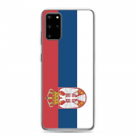Coque T&eacute;l&eacute;phone &ndash; Samsung &ndash; Galaxy S20 Ultra &ndash; Drapeau Serbie &ndash; Supp &ndash; Mitmev&auml;rviline