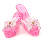 Princess Dress up Shoes Jelly Sandals for Girls Beach Role Playing