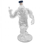 Naljakas prantsuse viskipudel, 3D-graveeritud kujuga viskiklaasid, koertele m&otilde;eldud viskiveini klaaspudel, Fanyil Eaglory, ainulaadne veinidekanter meestele One Size