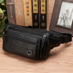 Meeste V&ouml;&ouml; Fanny Kotid Sling Rinna Kott Ehtsast Nahast Vabaaja Mood Retro Crossbody Meeste Ehtne Lehma Nahast Aasa Puusa V&ouml;&ouml; V&ouml;&ouml; Kott must