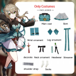 Katkine T&auml;hekupli Raudtee Qingque Cos M&auml;ngukost&uuml;&uuml;m Anime M&auml;ng Naiste Kost&uuml;&uuml;m Lihtne Kost&uuml;&uuml;m Cosplay Kost&uuml;&uuml;m L