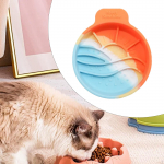 Slow Feeder Cat Food Dish Pet Supplies Portable Easy to Dog Bowl Style A