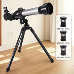 Premium astronoomiline teleskoop HD t&auml;he- ja Kuu vaatluseks, 40x suurendus, manuaalne fookus, ergonoomiline k&auml;epide - Ideaalne t&auml;iskasvanutele ja teismelistele 1pc