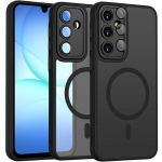 Coque de Protection - BOOLING - Samsung Galaxy A17 4G/5G - avec Anneau Magn&eacute;tique Film Cam&eacute;ra - Noir