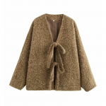 Naiste &Uuml;hev&auml;rviline Moodne Villane Jakk M khaki