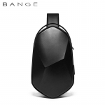 Bange k&otilde;va koorega disain 3.0 USB-laadimisega &uuml;lekehakott &Otilde;lakotid Meeste veekindel l&uuml;hireisiks rindkerekotid Meestele m&otilde;eldud kott 30 x 17 x 11 cm must