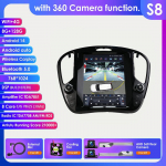 Ossuret 9.7 AI Android Auto raadio Multimeedia Video m&auml;ngija Intelligentne Auto Stereo 4G Nissan Juke 2011-2018 jaoks Infiniti ESQ 2014-2019 jaoks GPS Carplay S8 8Core 8G 128G 360