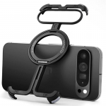 Luksuslik metallraamiga Magsafe telefoni&uuml;mbris Google Pixel 8 9 Pro XL 9pro jaoks Alumiiniumisulamist Raamita Magnetiline Hoidja P&otilde;rutuskindel Kate For Pixel 9 Pro XL must