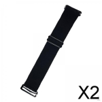 2x Adjustable Elastic Band Edge Control Multipurpose Nonslip Making DIY Keeping in Places Lace Front