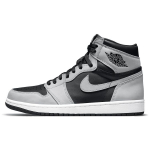 Air Jordan 1 Retro High OG Shadow 2.0 Unisex tossud hallmustad helesinised-suitsuhallid 555088-035 44.5