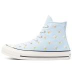 Converse Chuck 70 High Tikitud Lilleline Prindi - Chambray Sinised Naiste Tennised Egreti Must 570917C 42