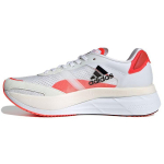 Adidas Adizero Boston 10 Valge P&auml;ikesepunane Naiste Tennised Pilvevalge S&uuml;simust FY4080 36