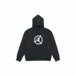 OFF-WHITE x Jordan Huppar (Aasia suuruse m&auml;&auml;ramine) Must meeste t&auml;navar&otilde;ivad DM0060-010 S