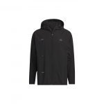 Adidas Kerge Sportlik &Uuml;hev&auml;rviline Kapuutsiga Jakk Meeste Jakid Must IA8135 XL