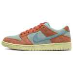 Nike Dunk Low SB Oranž Smaragdiroheline Unisex Tossud Noise-Aqua Lemon-Chiffon DV5429-800 36.5