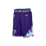 Nike Utah Jazz SW Fan Edition 22-23 Hooaeg Logo Rinnam&auml;rk Klassikaline Spordikorvpalli L&uuml;hikesed P&uuml;ksid Meeste l&uuml;hikesed p&uuml;ksid Lilla DZ9055-504 L