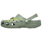 Crocs Eva Hingavad Mugavad Klounid Unisex Jalan&otilde;ud Sammalroheline 210393-3WP 36-37