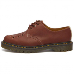 dr. Martens 1461 Nahast Rullitud Kriimustatud &Otilde;&otilde;nes Vabaaja Jalan&otilde;ud Meeste toss Pruun 31855854 41