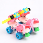 Zhejia Laste Kahe Rea Rulluisud ja J&auml;&auml;uisud Adjustable