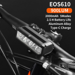 Kerge 8000mAh EOS610 640 Jalgrattavalgusti Veekindel Taskulamp USB-laetav MTB Maanteejalgratta Lamp Jalgrattavalgusti Tarvikud