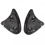 2x mootorratta kiivri kaitseklaasi alus must ABS mudelile SHOEI Z8 RF1400 NXR2 CWR-F2