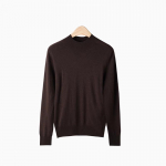 Firstview Women's Soft Mock Neck Merino Wool Sweater XL
