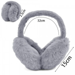 Moodne Pehme kunstkarusnahast k&otilde;rvasoojendaja talvised k&otilde;rvaklapid naistele meestele &uuml;hev&auml;rvilised k&otilde;rvaklapp v&auml;listingimustes k&uuml;lmakaitsega k&otilde;rvaklapid k&otilde;rvakatted