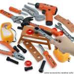 Laste t&ouml;&ouml;riistade m&auml;nguasjade komplekt Poisi simulatsiooniremont Mootorsae remont Kruvikeeraja M&auml;ngumaja Vanema-lapse interaktiivne m&auml;nguasi s&uuml;nnip&auml;evakingitus CHINA