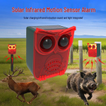 P&auml;ikeseenergia infrapuna loomade peletaja helina ja valgusalarmiga taludele ja viljapuuaedadele Voice Single Unit
