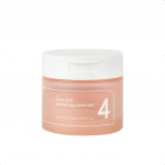 NUMBUZIN No.4 Pore Zero Peeled Egg Tooneripadi 190 ml / 70 padjakest, v&otilde;imaldab puhastada poorid ja puhastada naha liigsest rasust &uuml;he korraga. No.4 190ml / 70pads