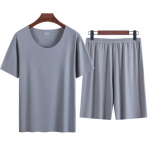 Meeste suvine pidžaamad Trendikad Mugavad hingavad Meeste Suvised Pidžaamad Puhtav&auml;rvilised Meeste &Ouml;&ouml;riided Meeste Suvine dressid Meeste riided L