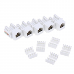 5 tk CAT6 RJ45 110 Punch Down Keystone arvutimooduli v&otilde;rgu Etherneti pistik