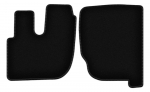Dywaniki welurowe BASIC czarne do: Renault Premium ciężarowy (1997-2014)