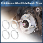 OD 696mm to ID 634mm Car Wheel Hub Centric Rings Aluminium Alloy 4 Pcs