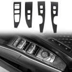 LHD! Kia Sorento MQ4 2022 2023 Carbon Fiber Look aknal&uuml;liti T&otilde;stenupp Katte trimmi ABS plastikust autotarvikud jaoks