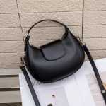 Ehtsa Nahaga Poolkuu Kujuline Pelmeenide Pakkimiskott, Poolkuu K&auml;es Kantav &Uuml;he &Otilde;larihmaga Kott, K&auml;es Kantav Crossbody Kott One Size
