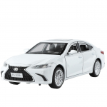 1/24 Lexus ES300h Sulamist Autopilt Diecasts Metallist Luksuslikud S&otilde;idukid Autopilt K&otilde;rge Simulatsioon Heli ja Valgus Kogumine Laste M&auml;nguasi Kingitus valge