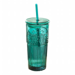 Starbucks Goddess Style 550ml Klaasist joogitops k&otilde;rrega