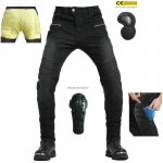 Uus toode Aeglase tagasil&ouml;&ouml;giga piiramatu reguleerimisega p&otilde;lvekaitsmed suvine ventilatsioon mootorrattas&otilde;idu teksad, Kevlar kukkumisvastane XXXL