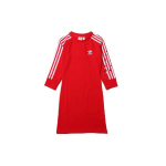Adidas Originals Fitted Three Stripes naiste kleit punane GK7167 30