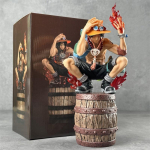 33CM Anime One Piece Portgas&middot;D&middot; Ace Kuju KING OF ARTIST SPECIAL versioon K&uuml;kitav Mudel M&auml;nguasjad Nukk Tegevuskuju Vahetatav N&auml;gu K&auml;si With box