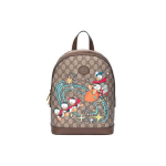 Gucci x Disney V&auml;ike Donald Ducki Seljakott GG Supreme Unisex Seljakotid Pruun 552884-2N2AT-8683 Basic Set (Bag+Dust Bag)
