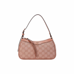 Gucci Ophidia Klassikaline Monogramm L&otilde;uend ja Nahk V&auml;ike &Otilde;lakott Naiste kotid Roosa 735145-FACC5-5748 Basic Set (Bag+Dust Bag)