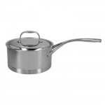 DEMEYERE - Atlantis 7 - Casserole avec Couvercle - 18 cm, Capacit&eacute;: 2,2 l, Inox 18/10, Argent