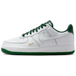 Nike Air Force 1 Abrasion Resistant Low top Skateboard Shoes Women's White Green IB6543-102 41 white