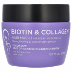 Luseta Beauty, biotiin ja kollageen, juuksemask, 16,9 fl untsi (500 ml)